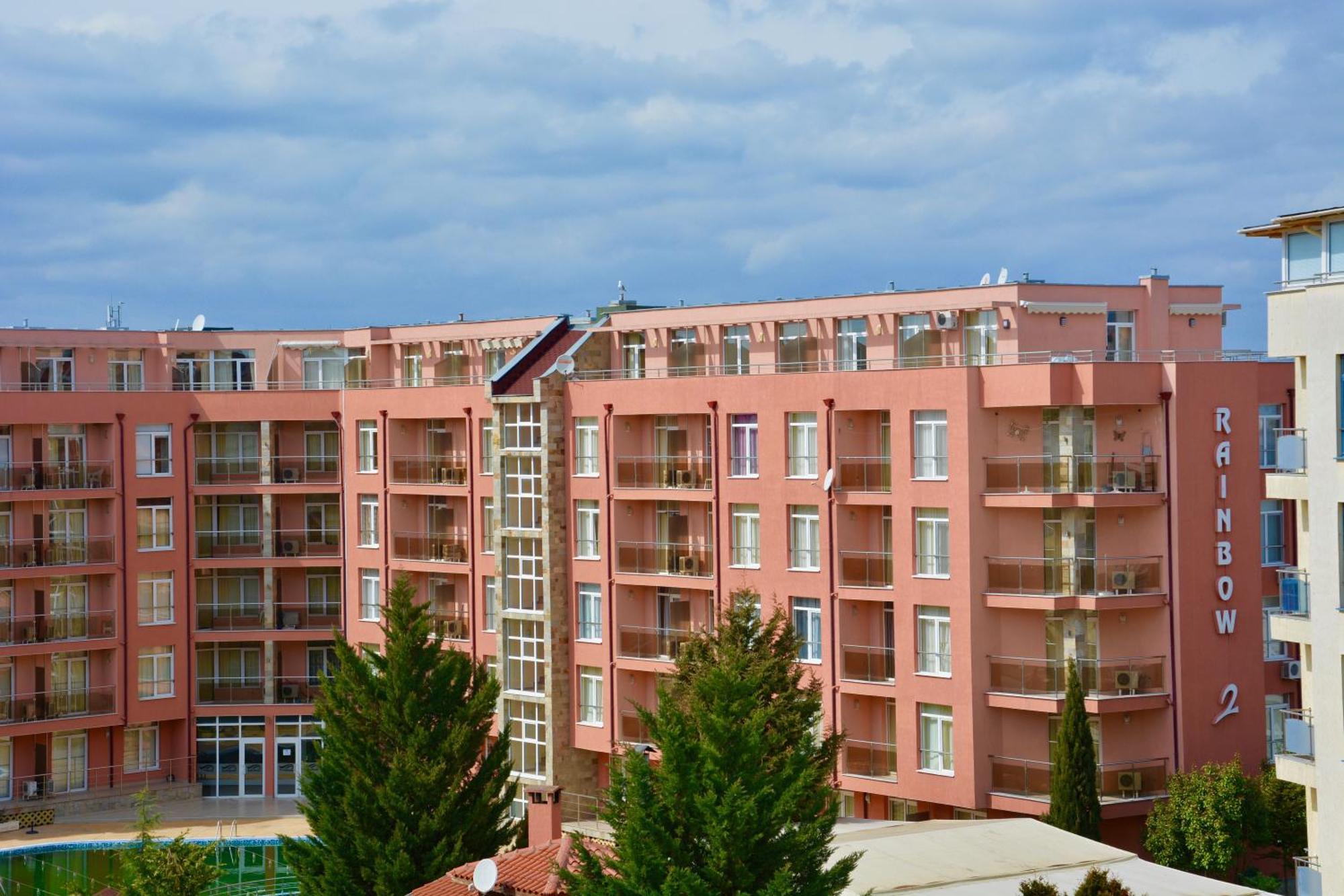 Rainbow 2 Holiday Complex Sunny Beach Exterior foto